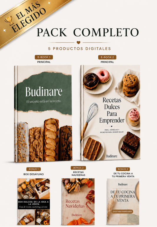 ✨️ Pack completo Budinare ✨