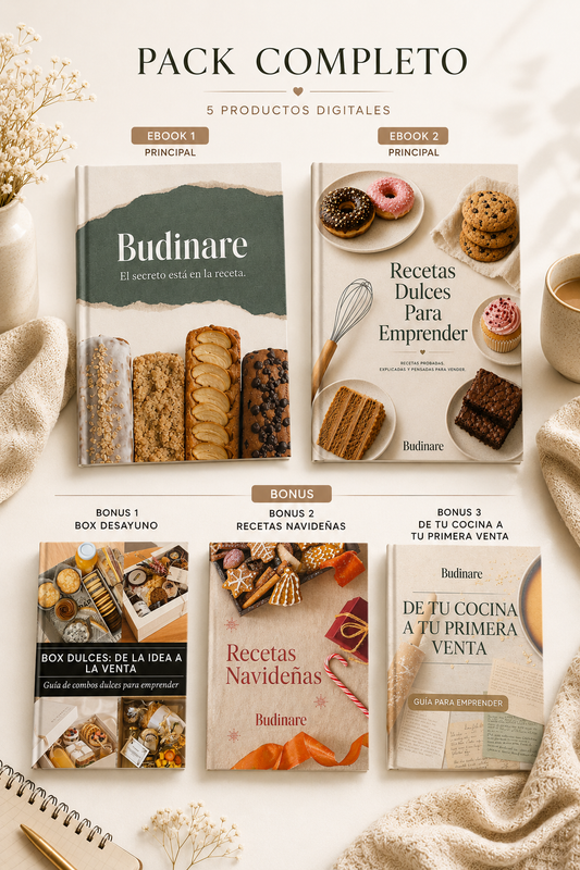 ✨️ Pack completo Budinare ✨